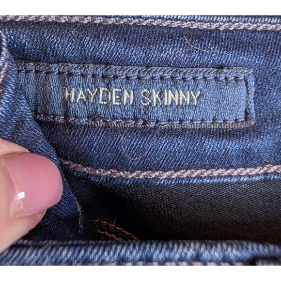 Lucky Brand Womens Hayden Skinny Ankle Montana Dark‎ Wash High Rise Jeans 4/27 - Picture 8 of 12
